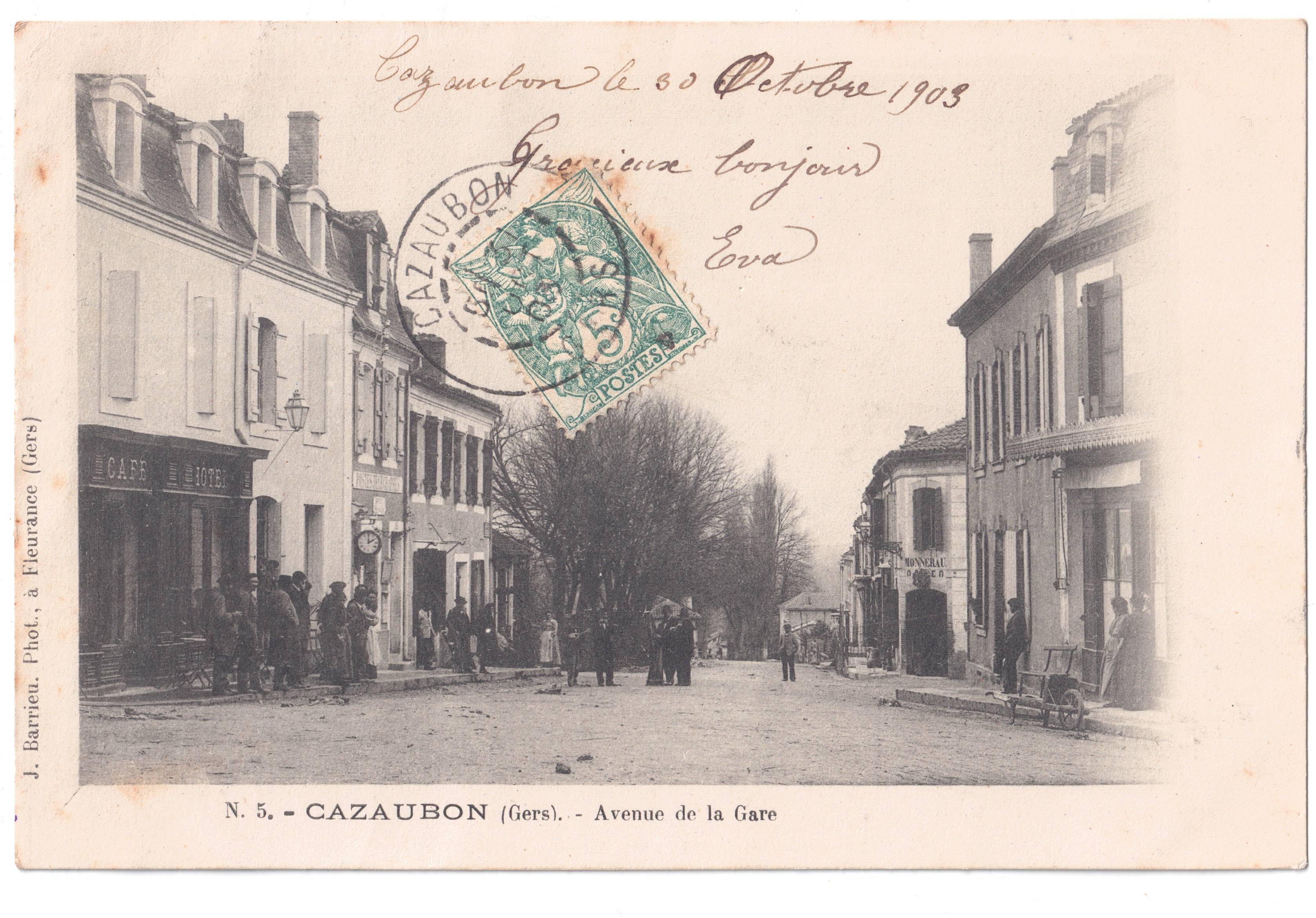L'avenue de la Gare — II