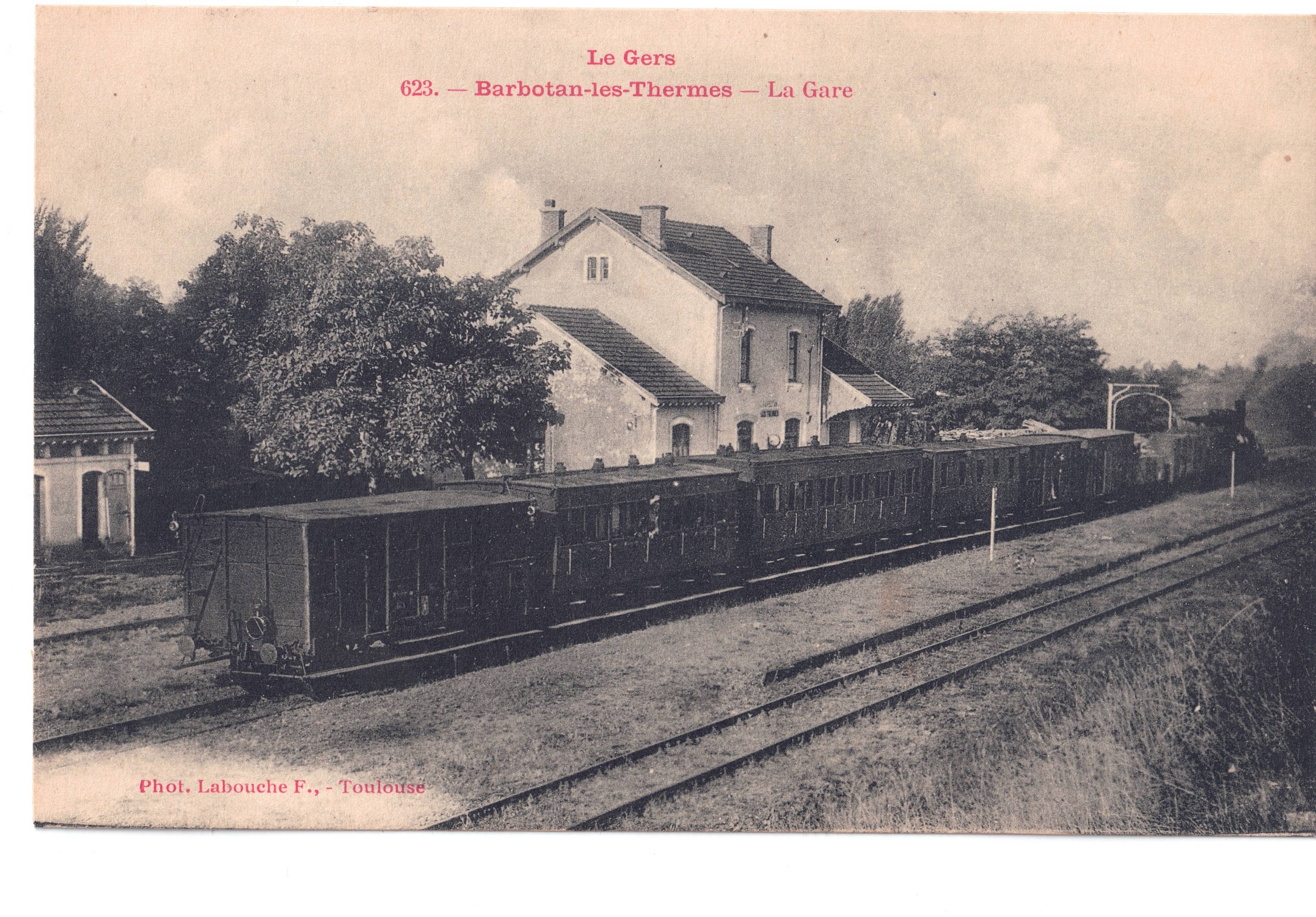 La gare de Barbotan-les-Thermes — II