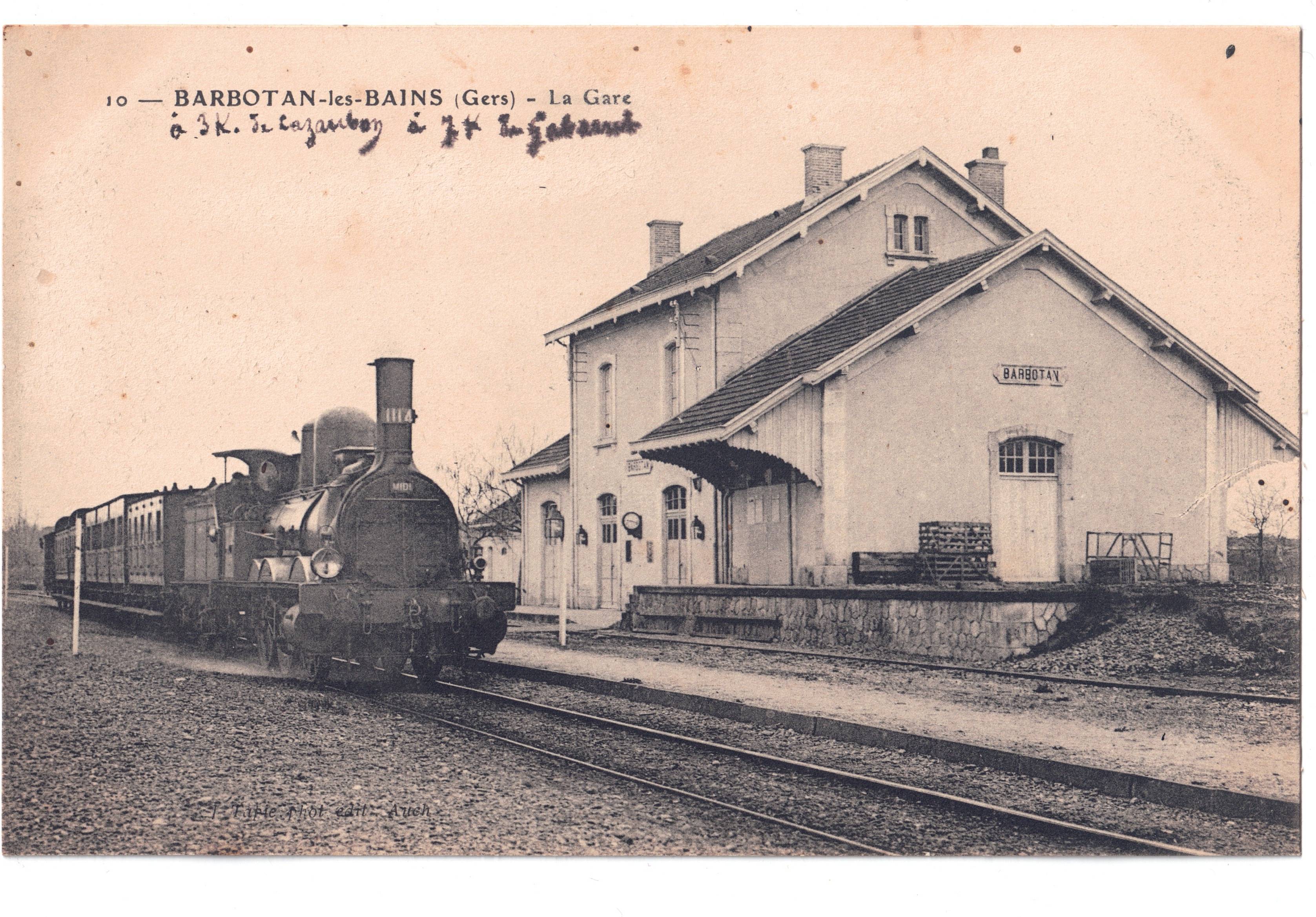 La gare de Barbotan-les-Thermes — III