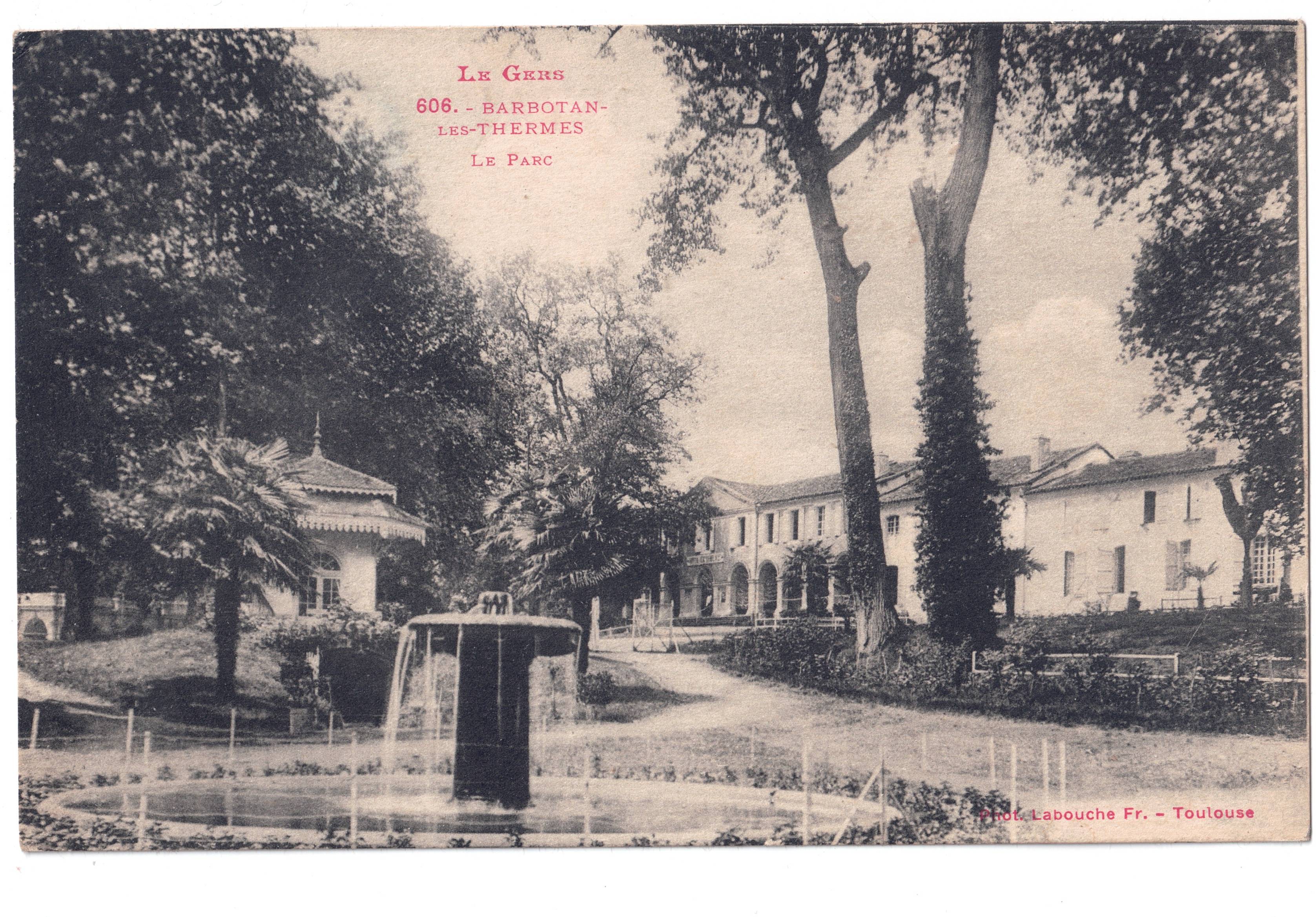Le parc thermal