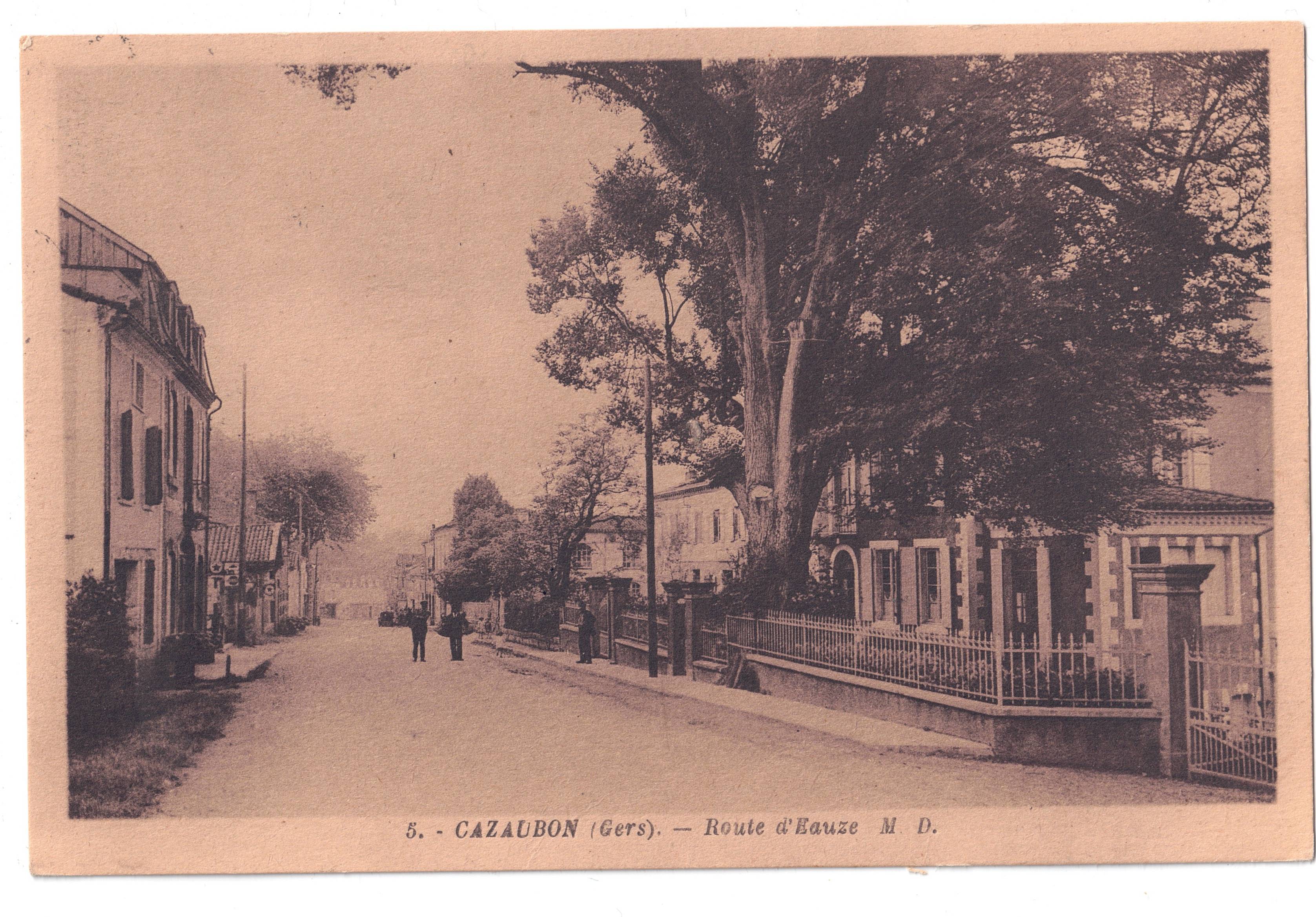 La route d'Éauze