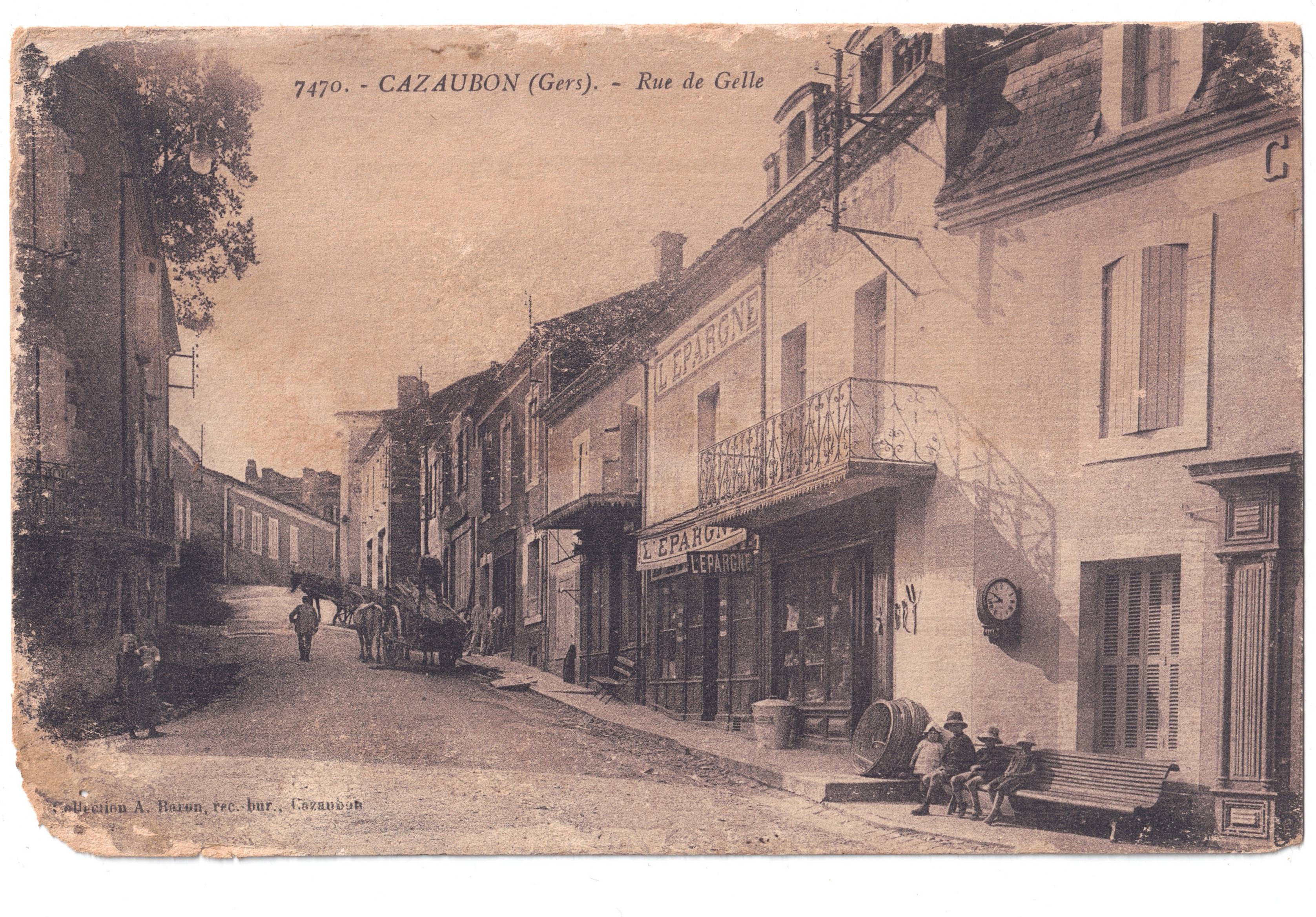 La rue de Gelle — I