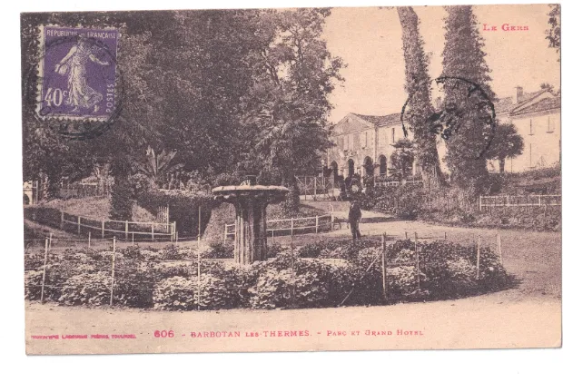 Le parc et le Grand Hôtel