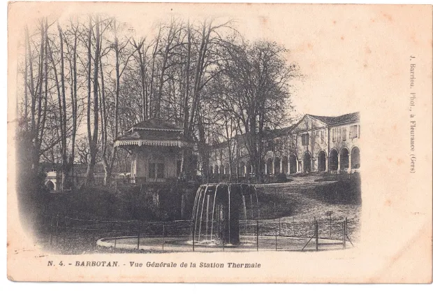 Vue générale de la station thermale